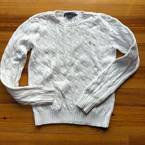 Vintage Polo Ralph Lauren cable knit sweater